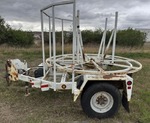 1994 Kiefer Carousell pipe/spool trailer.
