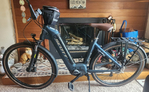 SCOTT E-BIKE & Hitch mounted bike rack<br/>SCOTT E-Bike and Bike rack